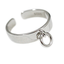 House Of Dasein Silver Open Ring Mini Collar Bdsm Owned Submissive Gift Symbolic Jewellery - Silver