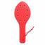 House Of Dasein Black Or Red Spanking Paddle Holes Impact Play Fetish Sex Whip Bdsm Kink - Red