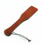 House Of Dasein Luxury Brown Leather Spanking Paddle Suede Spanker Bdsm Impact Play Fetish - Brown