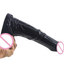 House Of Dasein Dildo Dong Big 3 Types Huge Fantasy Monster Black Horse C20 - Black - Horse Dildo C20