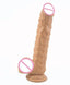 House Of Dasein Long Silicone With Suction Cup Fish Scale Texture Anal Dildo Dong - Flesh