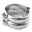 House Of Dasein Locking Metal Handcuffs Lockable Wrist Cuffs Bdsm Slave Play - Male Handcuff