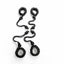 House Of Dasein Braided Shibari Rope Bondage Handcuffs Ankle Cuffs Restraints Bdsm Hogtie - Black