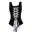 House Of Dasein Corset Back Bodysuit Lingerie Women Clothing - L