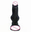 House Of Dasein Faak Big Silicone Dildo Thick Butt Plug Anal Sex Toy Black - Black