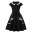 House Of Dasein Gothic Bat Queen Dress Plus Size Costume - Black - 5Xl