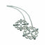 House Of Dasein Stainless Steel Clover Nipple Clamps Torture Play Bdsm Bondage Restraints - Silver