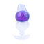House Of Dasein Forbidden Zone Butt Plug - Purple - 14.3Cm