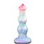 House Of Dasein Pastel Pretty Bumpy Ridged Dildo Butt Plug With Suction Cup Base