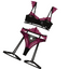 House Of Dasein Fashion Lace Splicing Mesh Collision Erotic Fun Four Piece Set For Women - Dark Purple - S