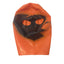 House Of Dasein Cosplay Latex Mask Rubber Fetish Fashion Hood Unisex Handmade S Lm025 - Orange - Xxl