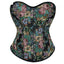 House Of Dasein Floral Print Corselet Plus Size Strapless Corset Top For Women Medium - Xxl