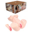 Shots Toys XKIN Bodyforms Ava Monroe Lifelike Torso Masturbator With Interchargeable Vagina Sleeves Flesh Shots Toys