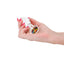 NS Novelties Crystal Desires Glass Butt Plug With Rainbow Gem Base 8.4cm NS Novelties