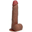 Shots Toys REALROCK Vibrating Cock & Balls USB Rechargeable Vibrating Dong 9 Inch Shots Toys