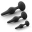 Blush Novelties Anal Adventures Platinum Silicone Beginner Butt Plug Kit Set Of 3 Sizes Blush Novelties