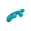 Adam & Eve SIRENS EMBRACE USB Rechargeable Inflatable Rabbit Vibrator Teal 24 cm Adam & Eve