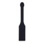 Sportsheets EDGE Spiked Silicone Spanking Paddle With Insertable Handle Black Sportsheets