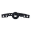 Sportsheets EDGE Silicone Ring Gag Mouth Restraint Black Sportsheets
