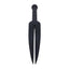 Sportsheets EDGE Silicone Tawse Whip With Insertable Handle Black Sportsheets