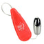 Adam and Eve Vibrating Silver Bullet Vibrator With Remote Control Silver Adam & Eve