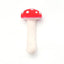 Maia Alice USB Rechargeable Dual Vibrating Mushroom 15.2cm Red / White Maia Toys
