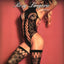 Kingspearl Rosy Lingerie Halterneck Body & Stockings 2 Piece Set
