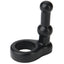 Doc Johnson Platinum The Double Dip Cock Ring With Penetrator Black Doc Johnson