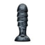 Blush Novelties Jet Bruiser Large Ridged Butt Plug 7.5 Inch Blush Novelties