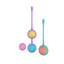 Party Color BOLY Kegel Training Beads LOVVA