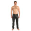 Prowler Red Leather Jeans Black