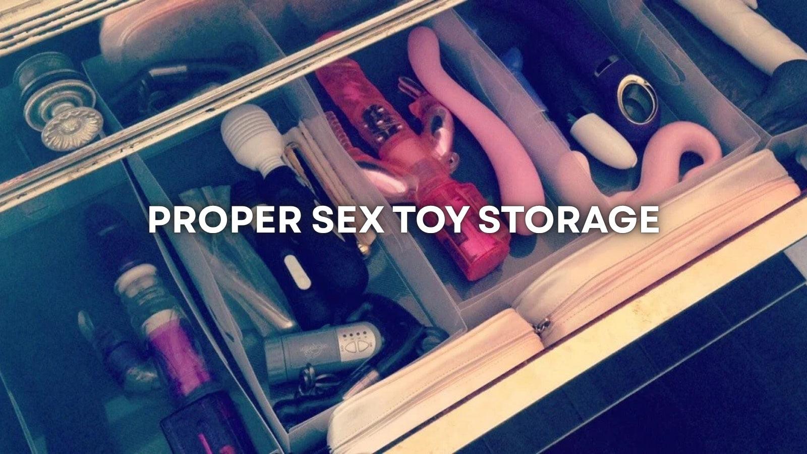 Why Proper Sex Toy Storage Matters for Hygiene, Privacy, and Product Longevity LOVVA