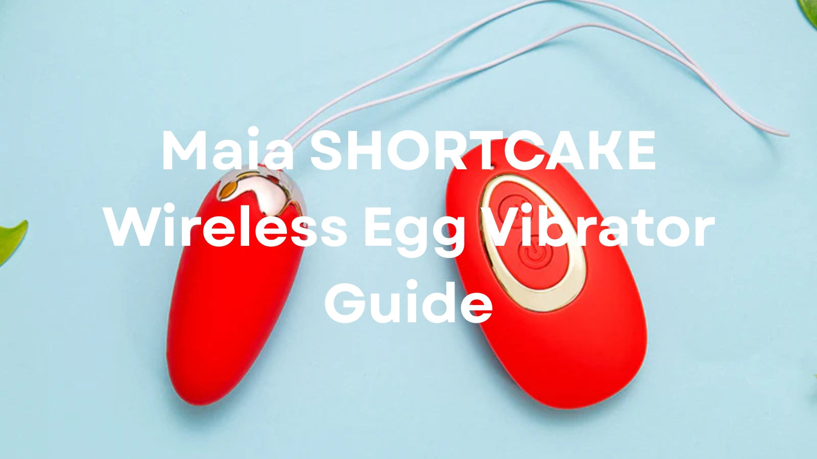 Maia SHORTCAKE Wireless Egg Vibrator Guide  LOVVA