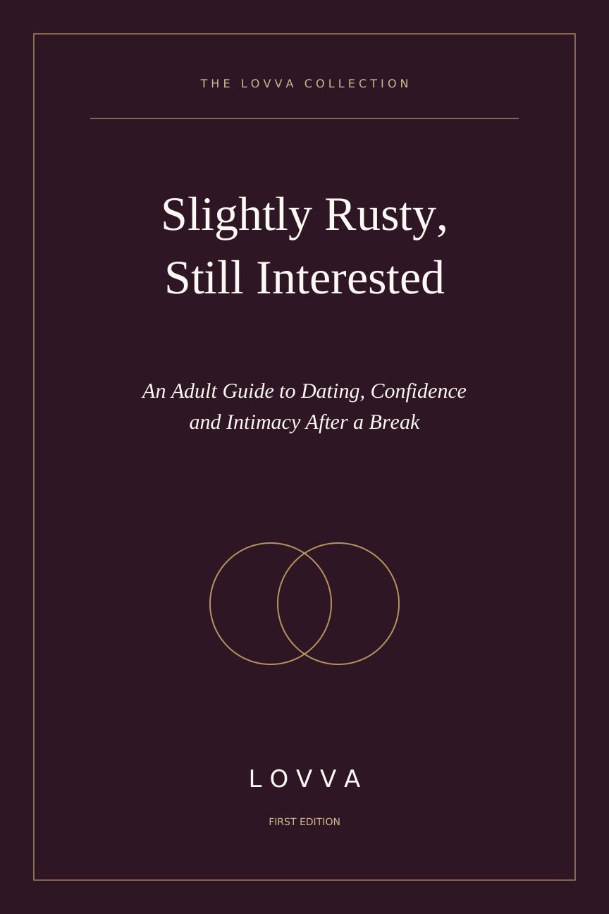 Slightly Rusty, Still Interested: An Adult Guide to Dating, Confidence and Intimacy After a Break LOVVA Main image