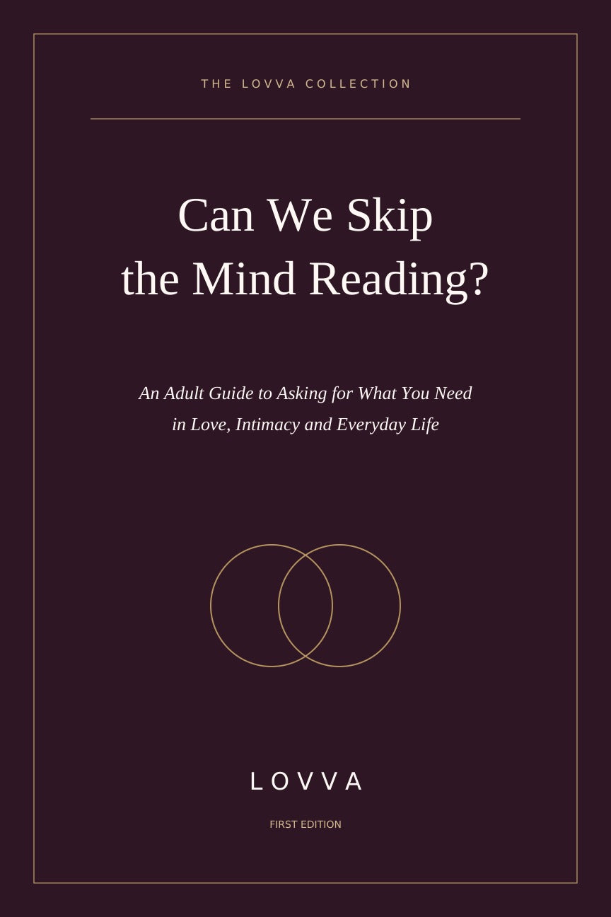 Can We Skip the Mind Reading? – A Guide to Relationship Communication & Intimacy LOVVA