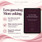 Can We Skip the Mind Reading? – A Guide to Relationship Communication & Intimacy LOVVA