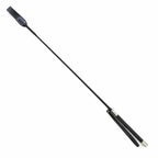 House Of Dasein Black Thin Leather Spanking Impact Play Riding Crop Bondage BDSM Restraints Black House of Dasein
