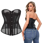 House Of Dasein Gothic Mesh Corset S House of Dasein