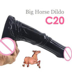 House of Dasein Fantasy Horse Monster Dildo Black House of Dasein