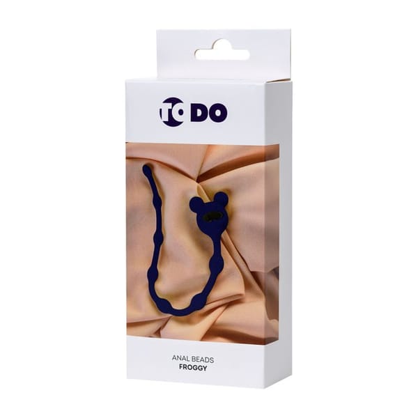 ToDo Froggy Anal Chain Navy Blue ToDo