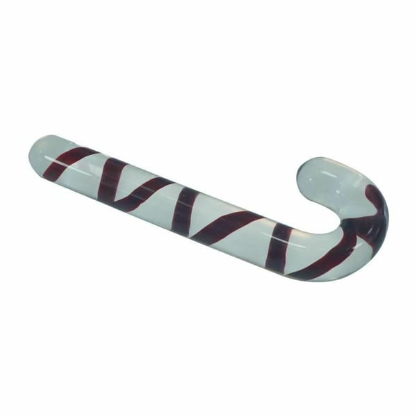 House of Dasein Pyrex Glass Candy Cane Dildo Secondary image