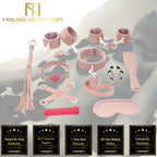 House Of Dasein Pink 10 Piece BDSM Kit House of Dasein
