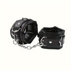 YLT Padded Bondage Cuffs Set Black YLT