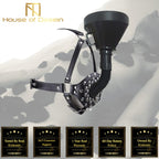House of Dasein Funnel Gag Head Harness Black House of Dasein