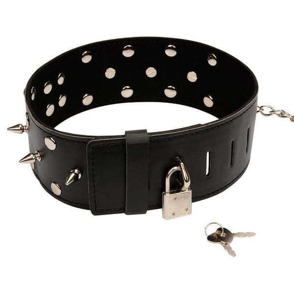 House Of Dasein Spiked Leash Black House of Dasein