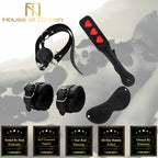 House of Dasein BDSM Starter Kit 4 Piece Black House of Dasein