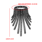 House of Dasein Punk Ring Choker Black House of Dasein