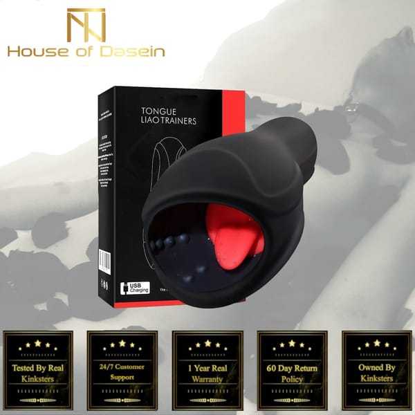 House Of Dasein Male Vibrator Masturbator Stroker Red House of Dasein