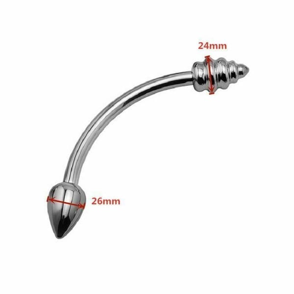 House of Dasein Double Stainless Steel Anal Plug 26 x 24 mm House of Dasein