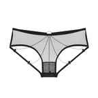 Open Crotch Chain Panties Black LOVVA